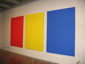 How many things are there to say with a room full of monochromatic rectangles?