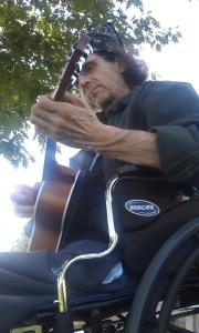 He was a musician right to the very end. 