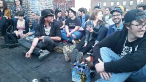 rooftop party